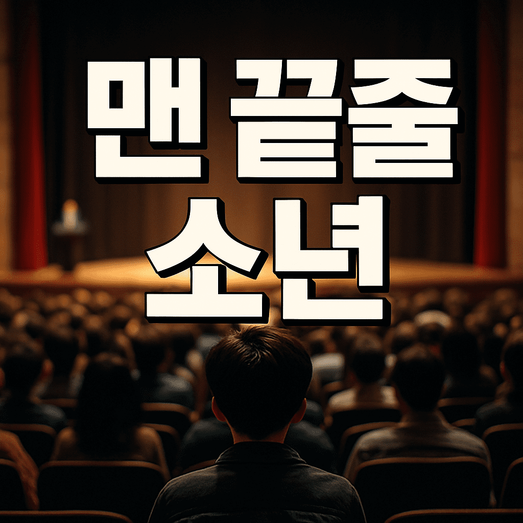 맨 끝줄 소년